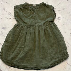 GAP Girls Olive Green Dress size 5